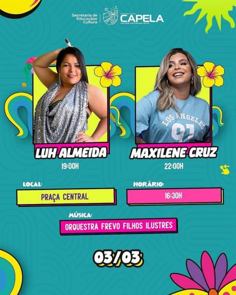 Luh Almeida e Maxilene Cruz - Capela na Folia 2025
