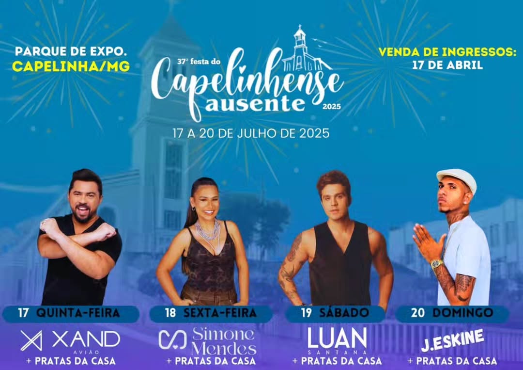 Luan Santana - Festa do Capelinhense Ausente 2025