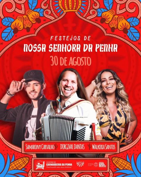 Samarony Carvalho, Dorgival Dantas e Walkyria Santos