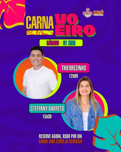 Thierrezinho e Steffany Barreto - Carnavoeiro 2025