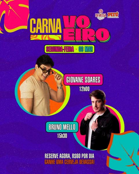 Giovane Soares e Bruno Mello - Carnavoeiro 2025