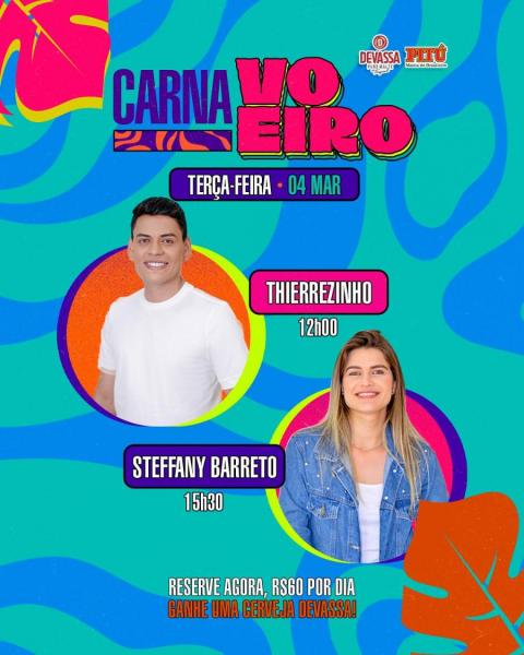 Thierrezinho e Steffany Barreto - Carnavoeiro 2025