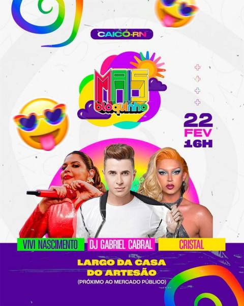 Vivi Nascimento, DJ Gabriel Cabral, Cristal - Mais Bloquinho