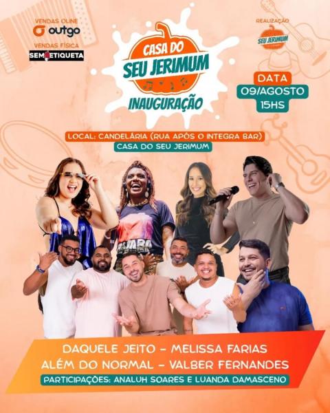 Daquele Jeito, Melissa Farias, Além do Normal e Valber Fernandes