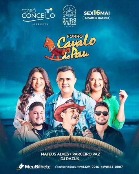 Cavalo de Pau, Mateus Alves, Parceiro Paz e Dj Razuk