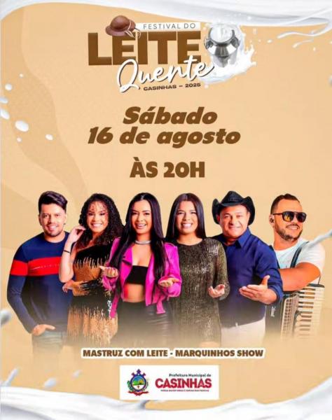 Mastruz com Leite e Marquinhos Show - Festival do Leite 2025