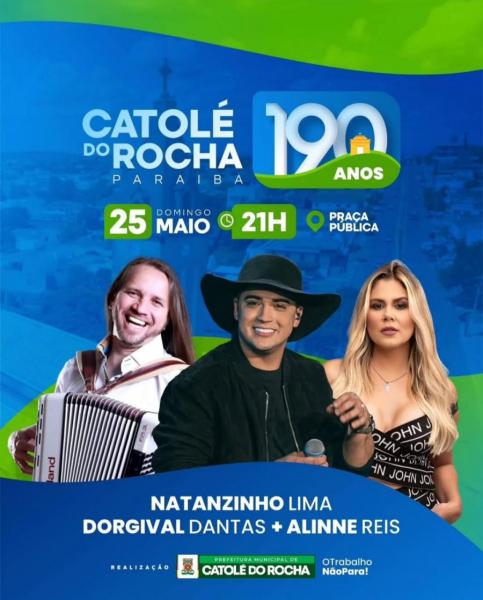 Natanzinho Lima, Dorgival Dantas e Alinne Reis