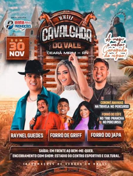 Forró de Griff, Raynel Guedes e Forró do Japa - XXIII Cavalgada do Vale 2025