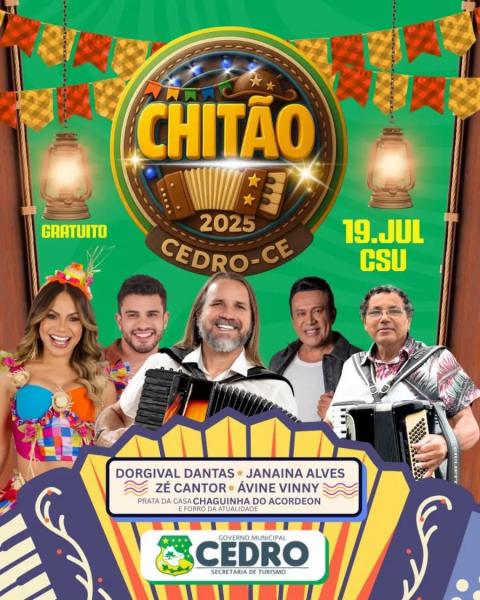 Dorgival Dantas, Janina Alves, Zé Cantor e Ávine Vinny - Chitão 2025