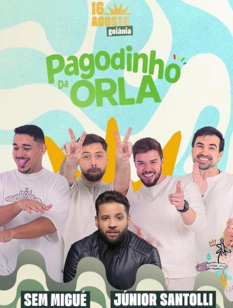 Sem Migué e Júnior Santolli - Pagodinho da Orla