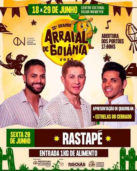 Rastapé - 22º Arraial de Goiânia 2025