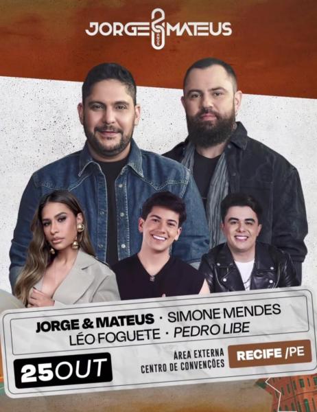 Jorge & Mateus, Simone Mendes, Léo Foguete e Pedro Libe