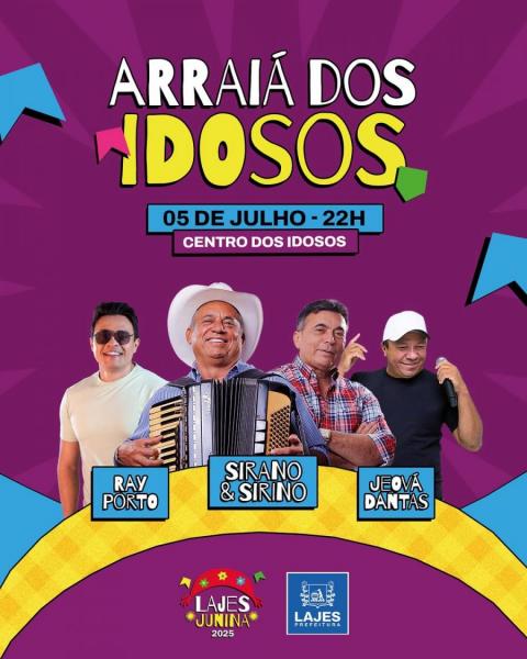 Sirano & Sirino, Ray Porto e Jeová Dantas - Arraiá dos Idosos