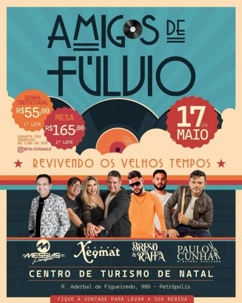 Messias Paraguai, Banda Xeqmat, Breno & Raffa e Paulo Cunha - Amigos de Fúlvio 2025