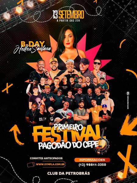 B-Day de Hellen Santana - 1º Festival Pagodão do CEPE