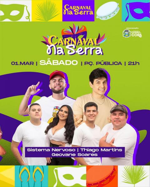 Sistema Nervoso, Thiago Martins e Geovane Soares - Carnaval na Serra