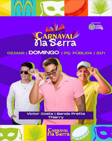 Victor Costa, Banda Pretta e Thierry - Carnaval na Serra
