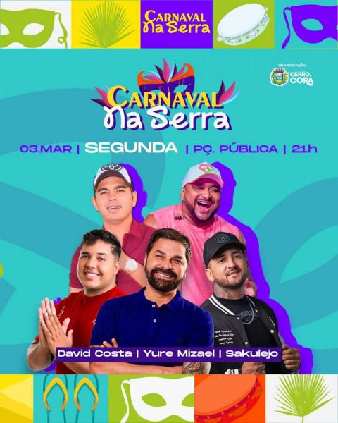 David Costa, Yure Mizael e Sakulejo - Carnaval na Serra