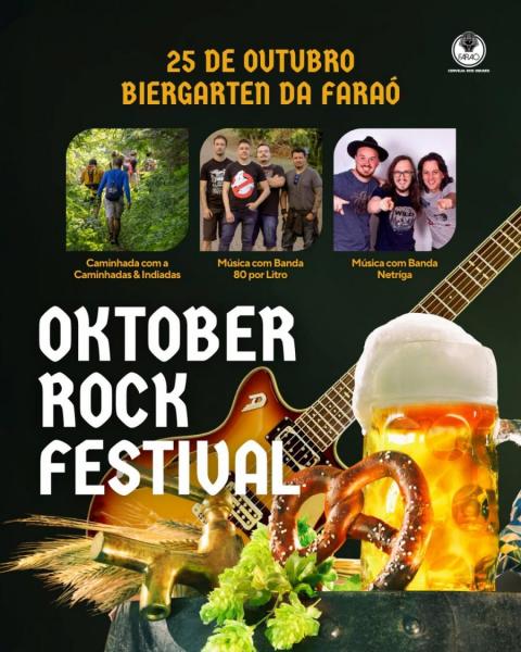 Banda 80 por Litro e Banda Netriga - Biergarten da Faraó - Oktober Rock Festival 2025