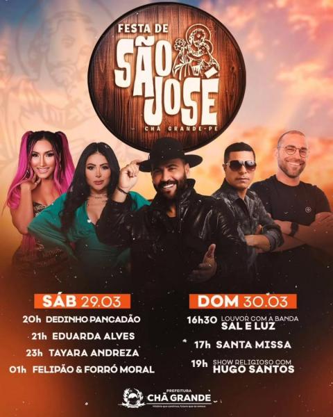Dedinha Pancadão, Eduarda Alves, Tayara Andreza e Felipão & Forró Moral - Festa de São José
