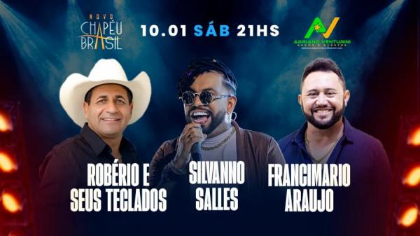 Silvanno Salles, Robério & Seus Teclados e Francimario Araújo