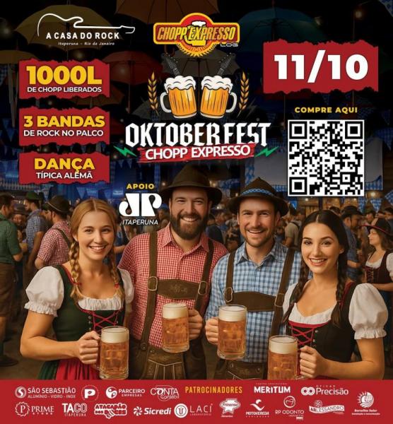 Helprock, Radicais Livres e RX2 - Oktoberfest Chopp Expresso