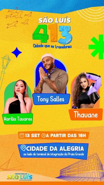 Tony Salles, Marília Tavares e Thauane