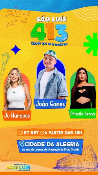 João Gomes, Ju Marques e Priscila Senna