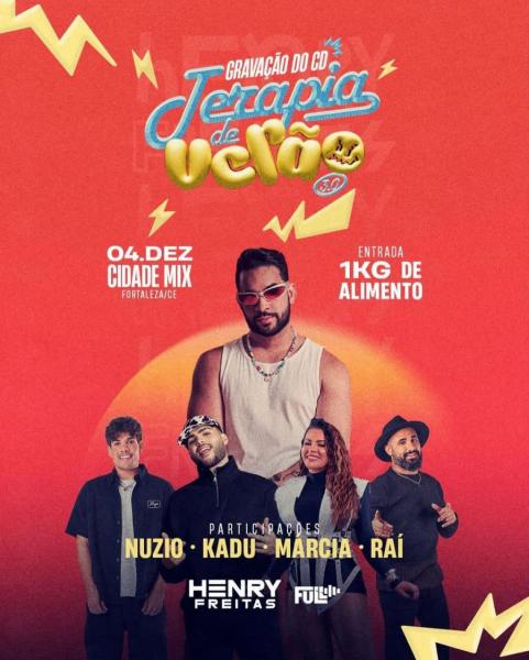Henry Freitas, Nuzio, Kadu, Márcia e Raí - Terapia de Verão