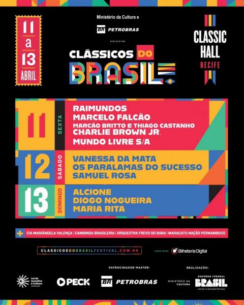 Vanessa da Mata, Os Paralamas do Sucesso e Samuel Rosa - Clássicos do Brasil