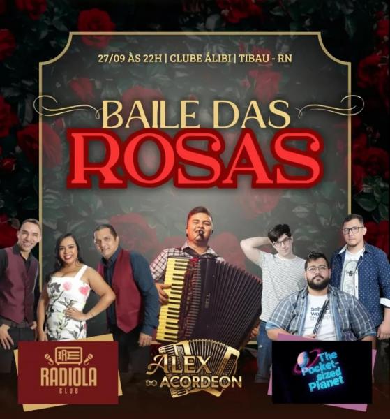Alex do Acordeon, Radiola Club e The Pocket Sized Planet - Baile das Rosas 2025