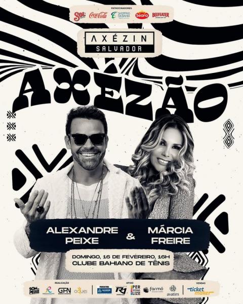 Alexandre Peixe e Márcia Freire - Axezão