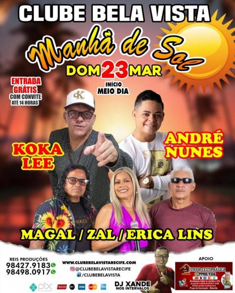 Koka Lee, André Nunes, Magal, Zal e Erica Lins - Manhã de Sol