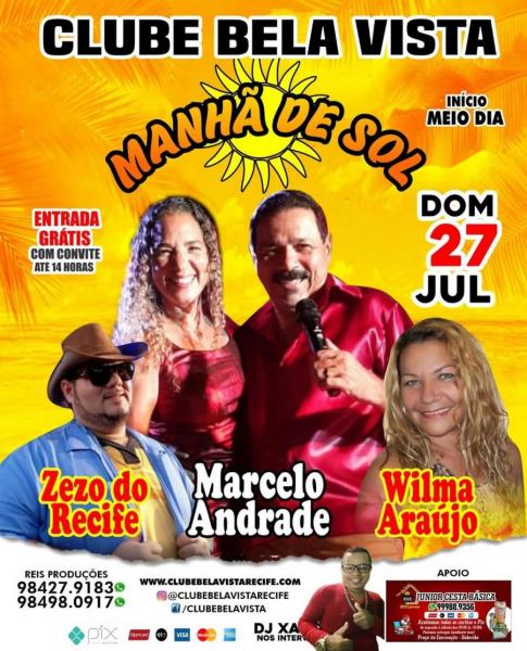 Zezo do Recife, Marcelo Andrade e Wilma Araújo - Manhã de Sol