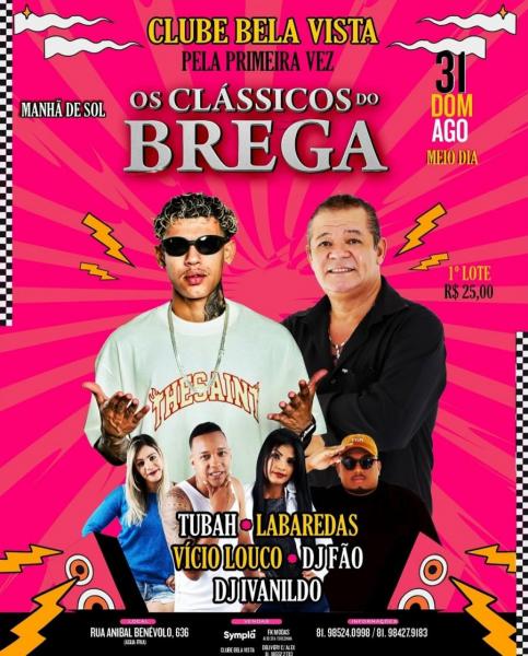 Tubah, Labaredas, Vício Louco, Dj Fão e Dj Ivanildo - Os Clássicos do Brega