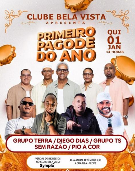 Grupo Terra, Diego Dias, Grupo TS, Sem Razão e Pio a Cor - Primeiro Pagode do Ano