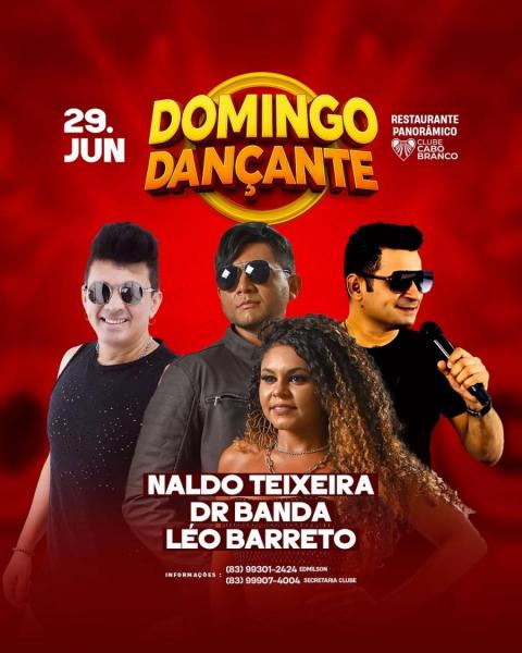 Naldo Teixeira, Dr. Banda e Léo Barreto - Domingo Dançante