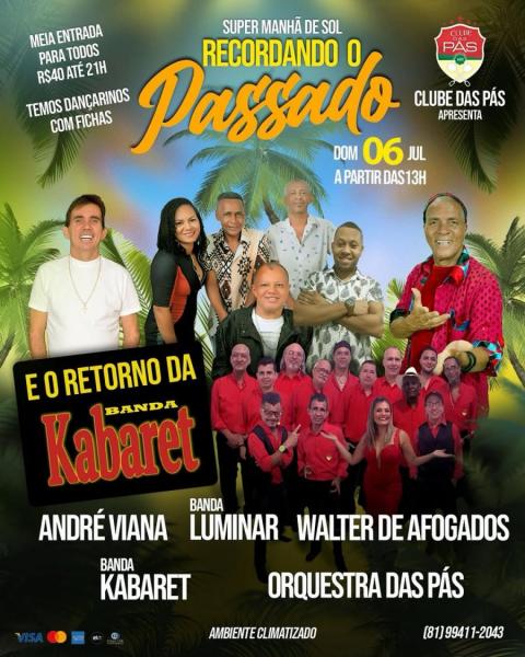 André Viana, Banda Luminar, Banda Kabaret, Walter de Afogados e Orquestra das Pás - Recordando o Passado