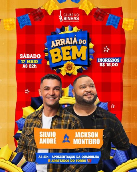 Silvio André e Jackson Monteiro - Arraiá do Bem