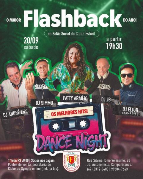 Dj Andrté Zhy, Dj Simmu, Patty Araújo, Dj JB e Dj Elton - Dance Night