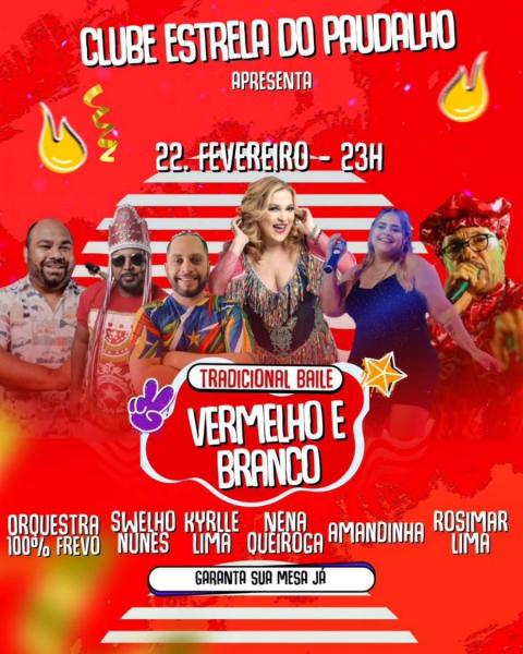 Orquestra 100% Frevo, Swelho Nunes, Kyrille Lima, Nena Queiroga, Amandinha e Rosimar Lima - Baile Vermelho & Branco