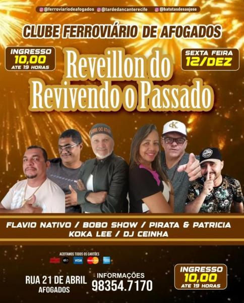 Flavio Nativo, Bobo Show, Pirata & Patrícia e Koka Lee - Réveillon do Revivendo o Passado