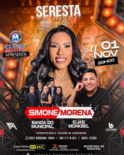 Simone Morena, Banda do Municipal e Elias Monkbel - Seresta do Mumu