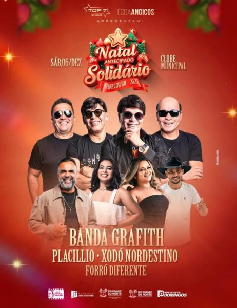 Banda Grafith, Placillio, Xodó Nordestino e Forró Diferente - Natal Antecipado Solidário 2025