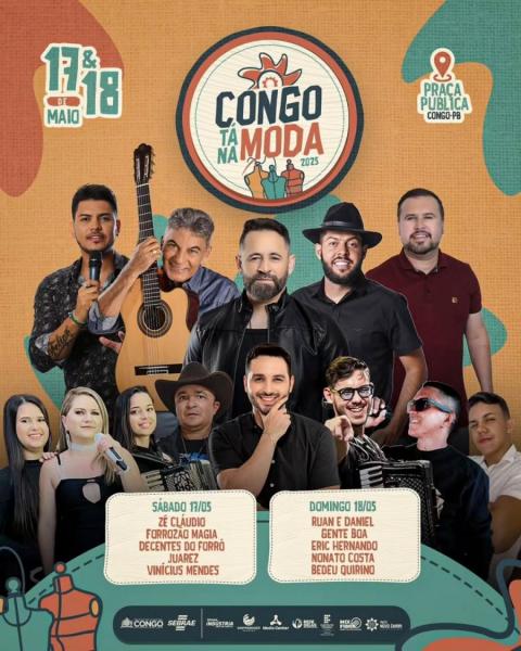 Zé Cláudio, Forrozão Magia, Decentes do Forró, Juarez e Vinícius Mendes - Congo Tá na Moda 2025