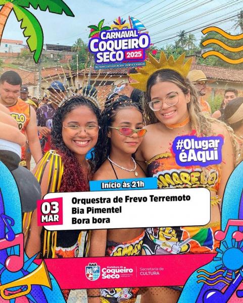 Orquestra de Frevo Terremoto, Bia Pimentel e Bora Bora