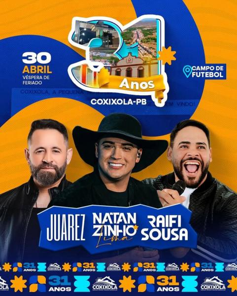 Juarez, Natanzinho Lima e Raifi Sousa