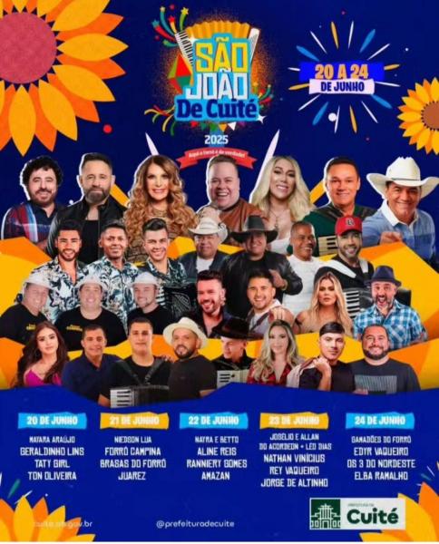 Gamadões do Forró, Edyr Vaqueiro, Os 3 do Nordeste e Elba Ramalho