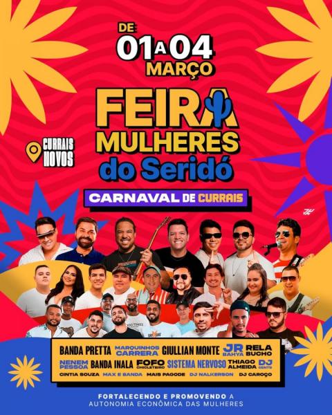 Banda Inala e Giullian Monte - Feira Mulheres do Seridó