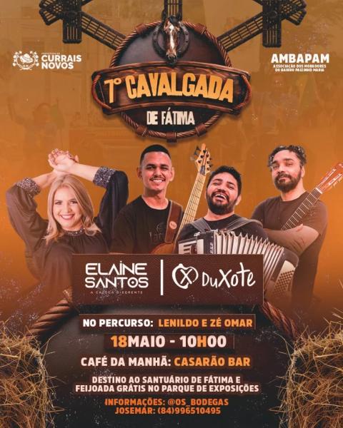 Elaine Santos e Duxote - 7ª Cavalgada de Fátima 2025